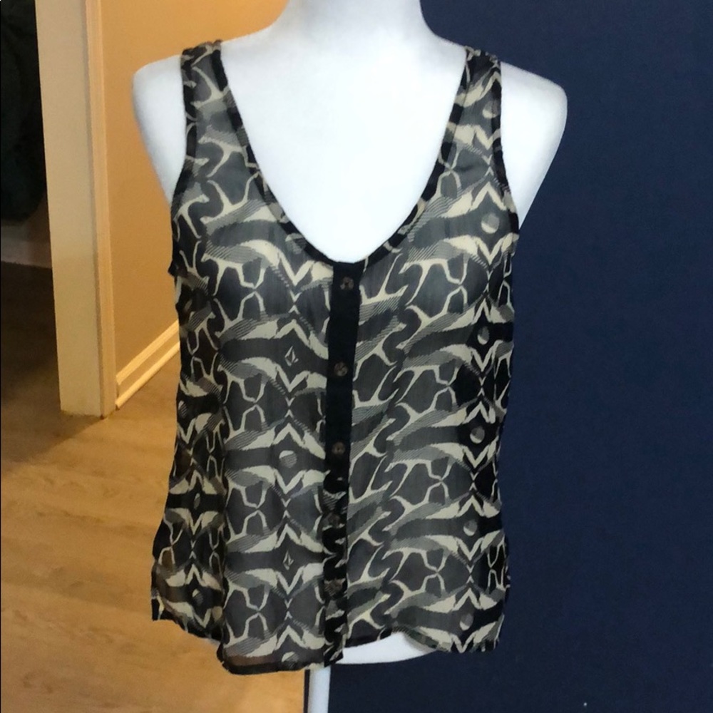 Sheer Volcom Blouse